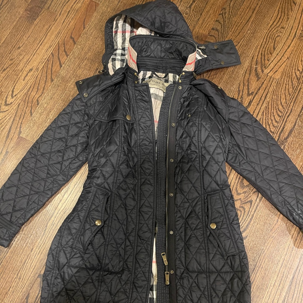 Burberry London Finsbridge quilted coat